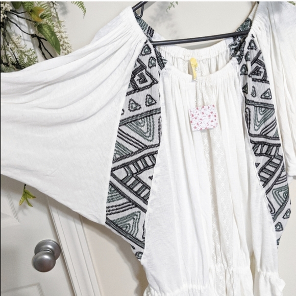 Free People Tops - Free People Off Shoulder Peasant Top